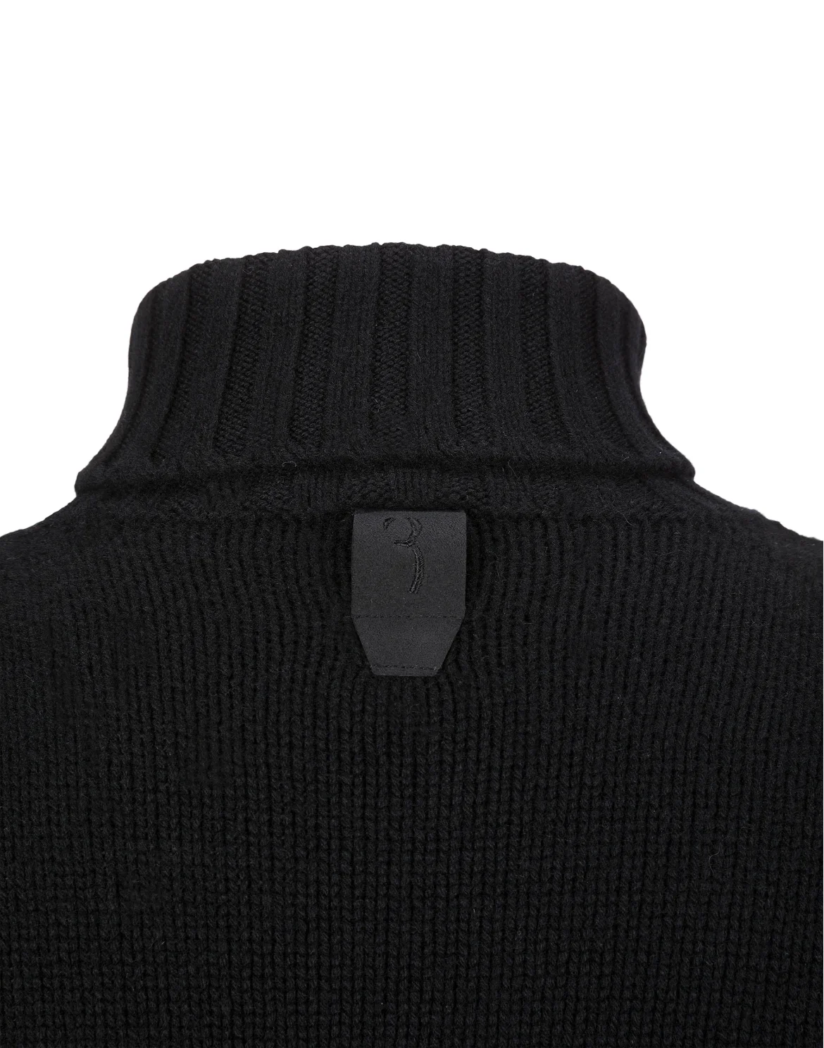 Turtle Neck LS Crest, цвет: Черный