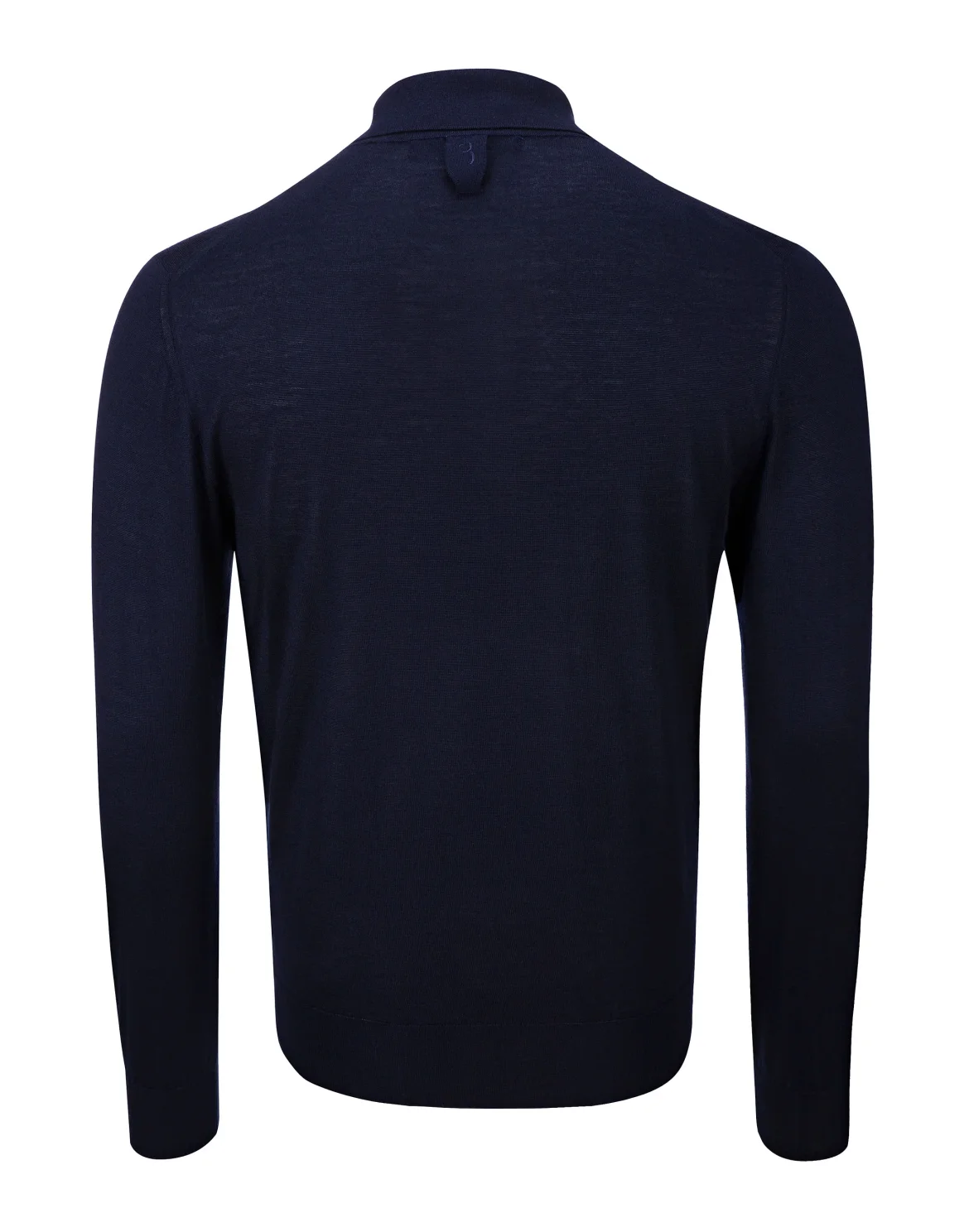 Pullover Polo-Neck LS Double B, цвет: Синий