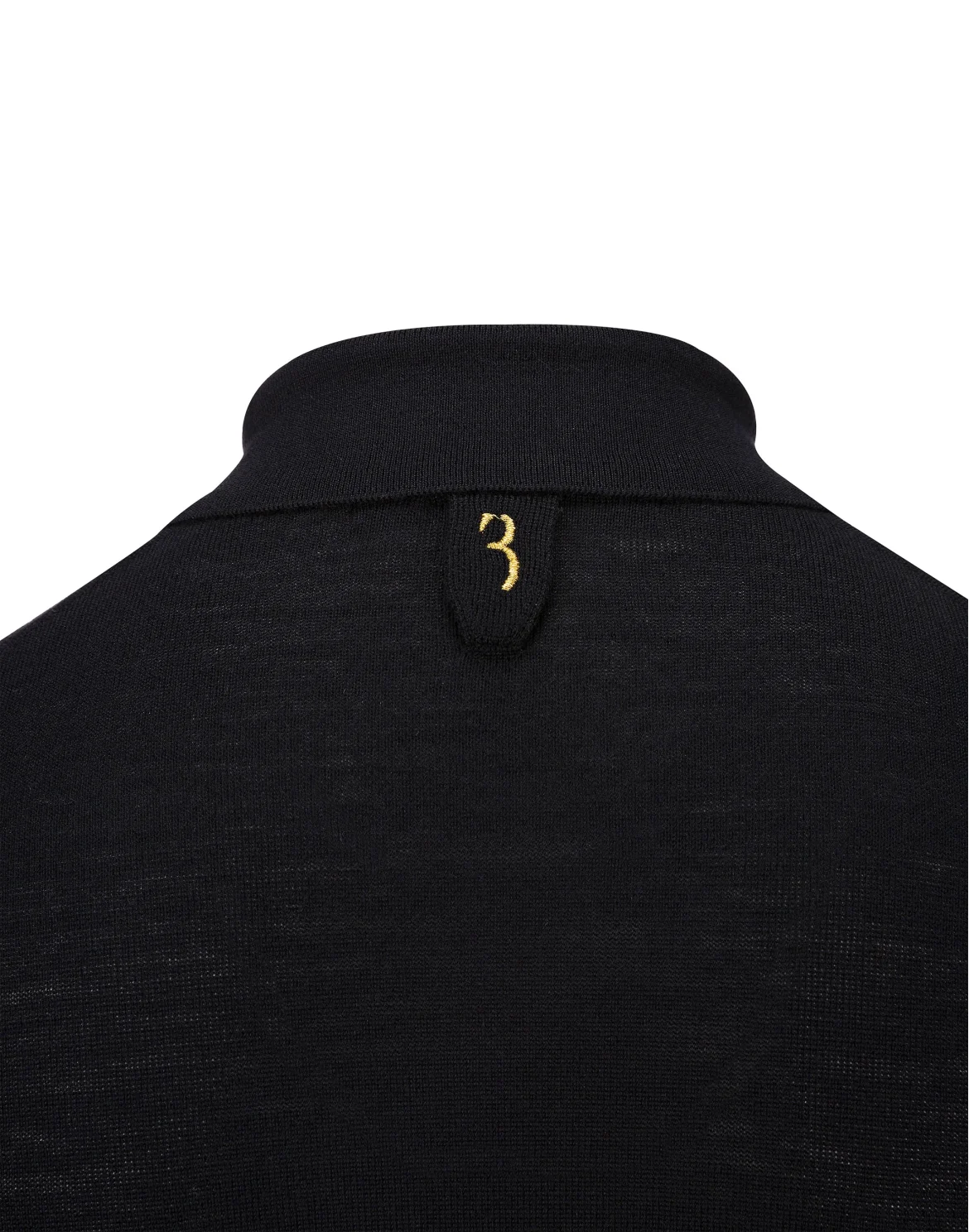 Pullover Polo-Neck LS Crest, цвет: Черный