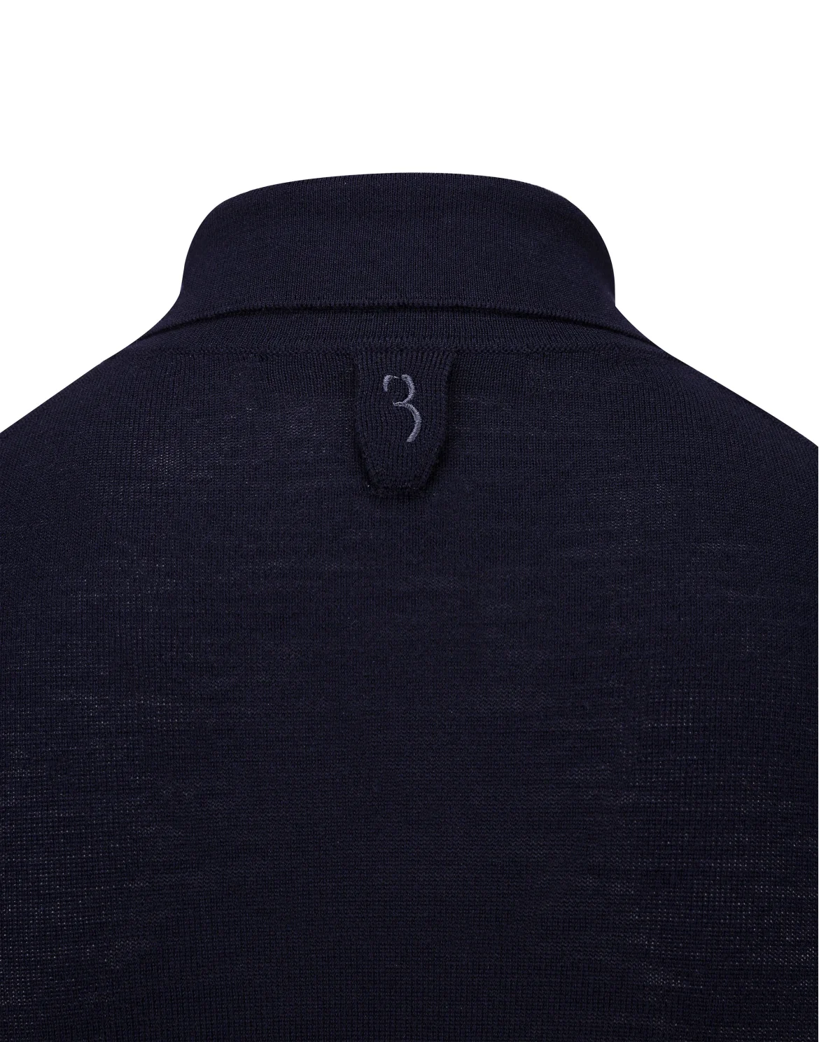 Pullover Polo-Neck LS Crest, цвет: Синий