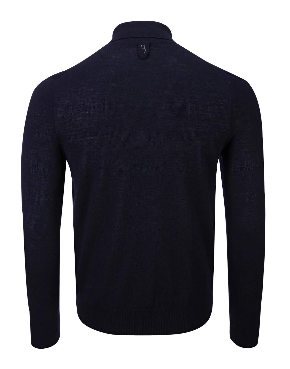Pullover Polo-Neck LS Crest, цвет: Синий