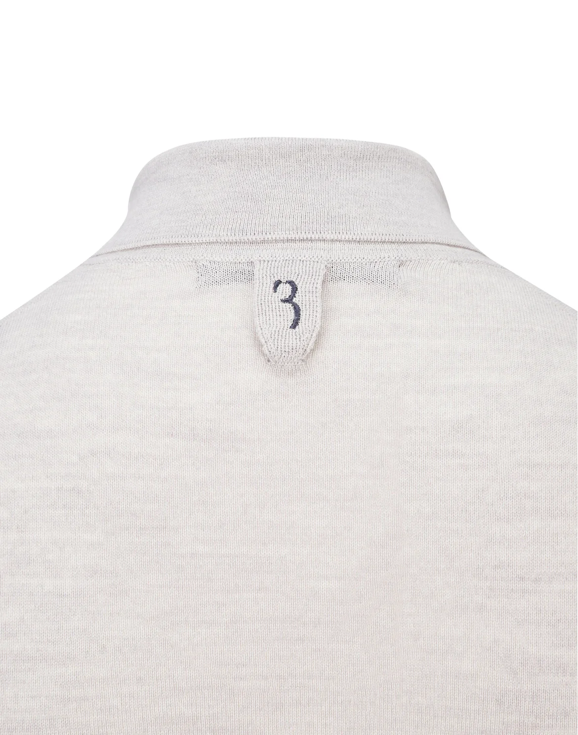 Pullover Polo-Neck LS Crest, цвет: Серый