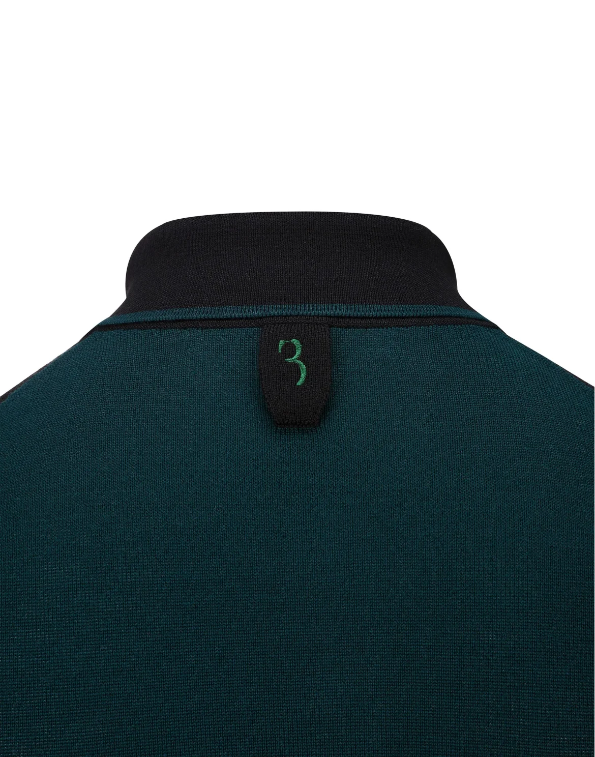 Pullover Polo-Neck LS Giglio, цвет: Черный