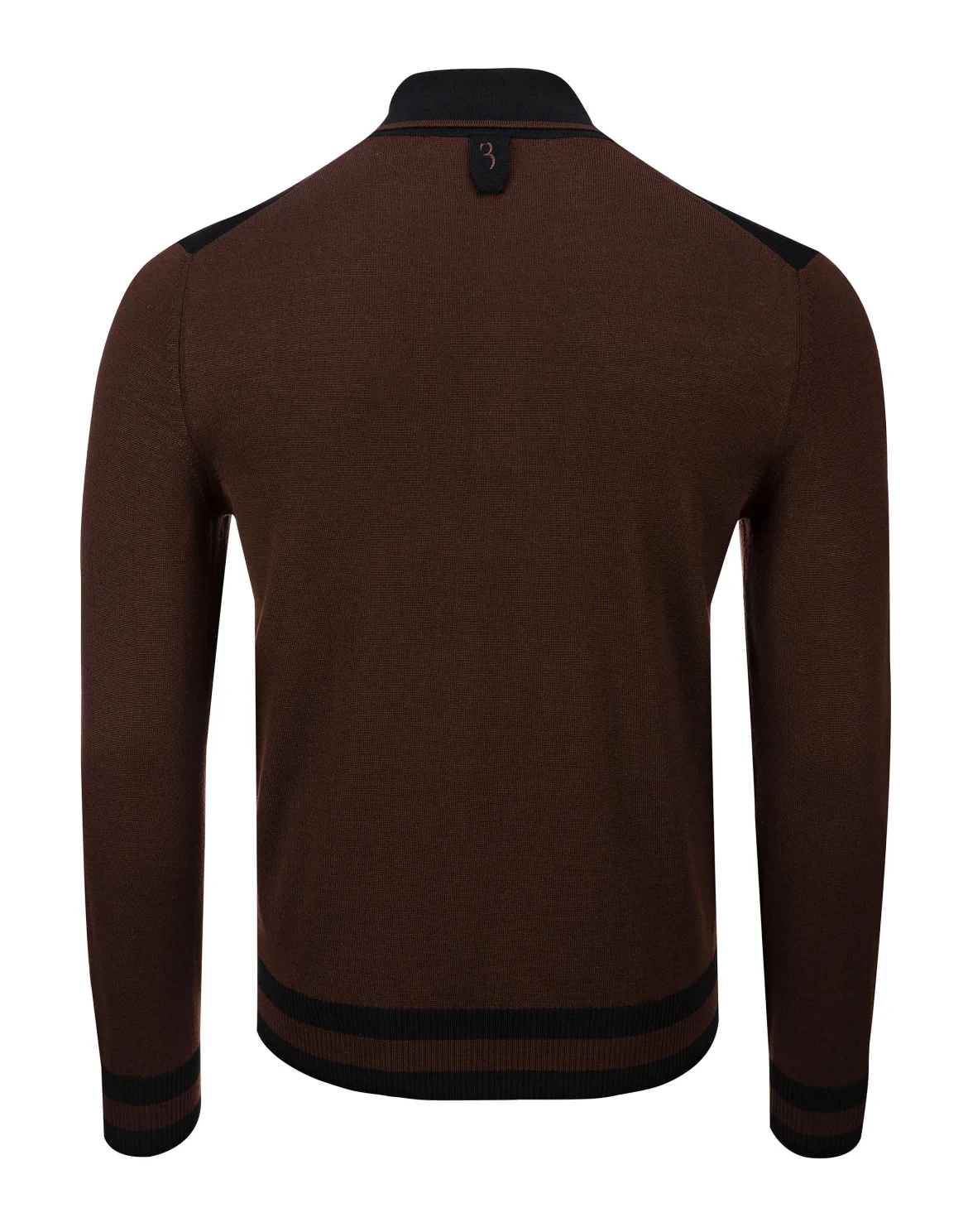 Pullover Polo-Neck LS Giglio, цвет: Черный