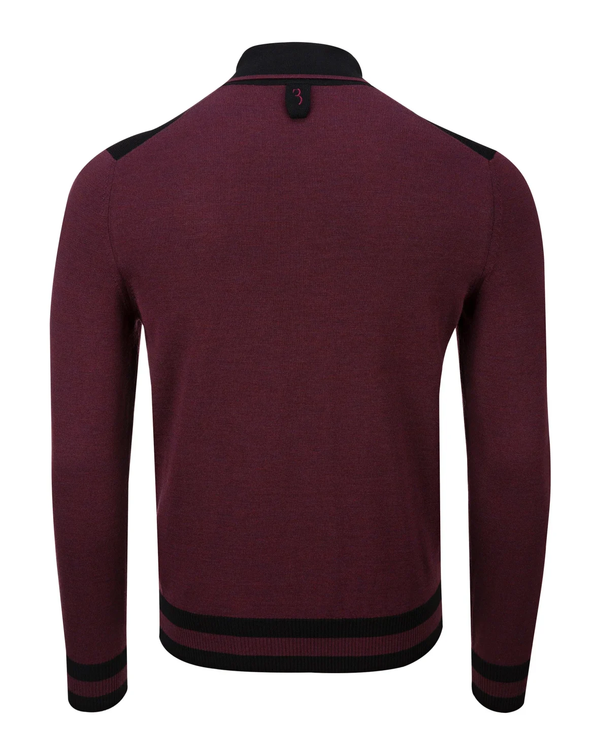 Pullover Polo-Neck LS Giglio, цвет: Черный