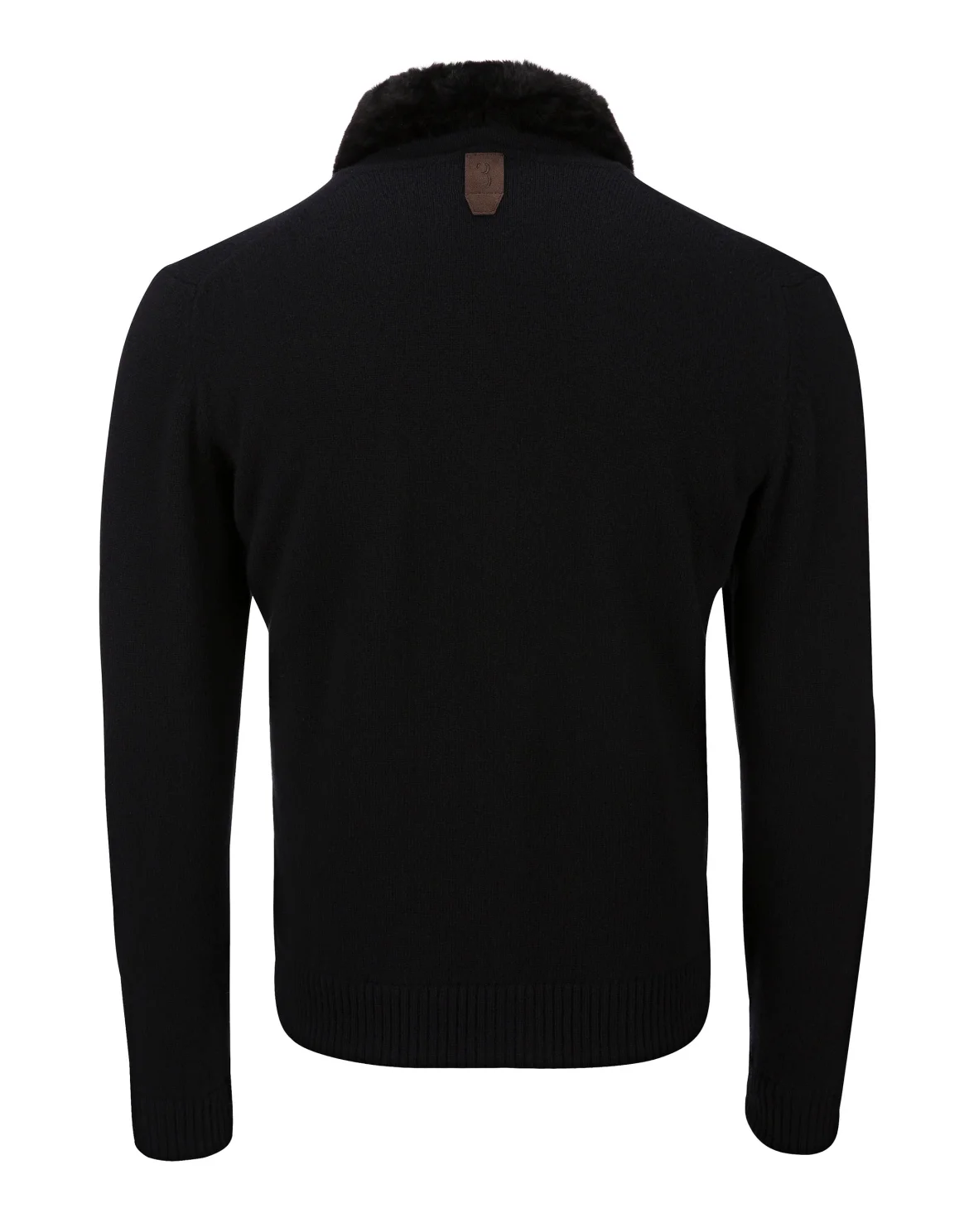 Pullover full zip Crest, цвет: Черный
