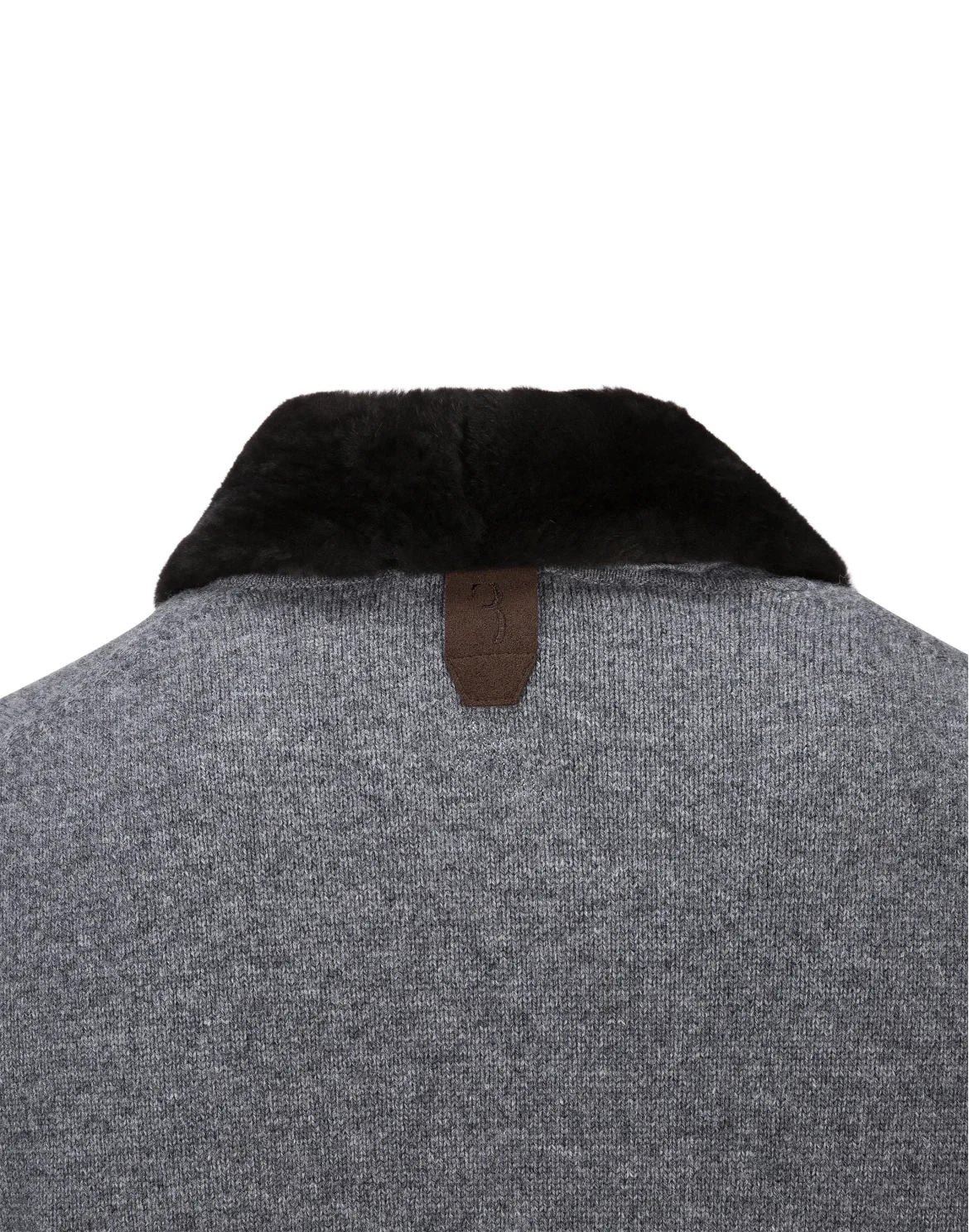Pullover full zip Crest, цвет: Серый