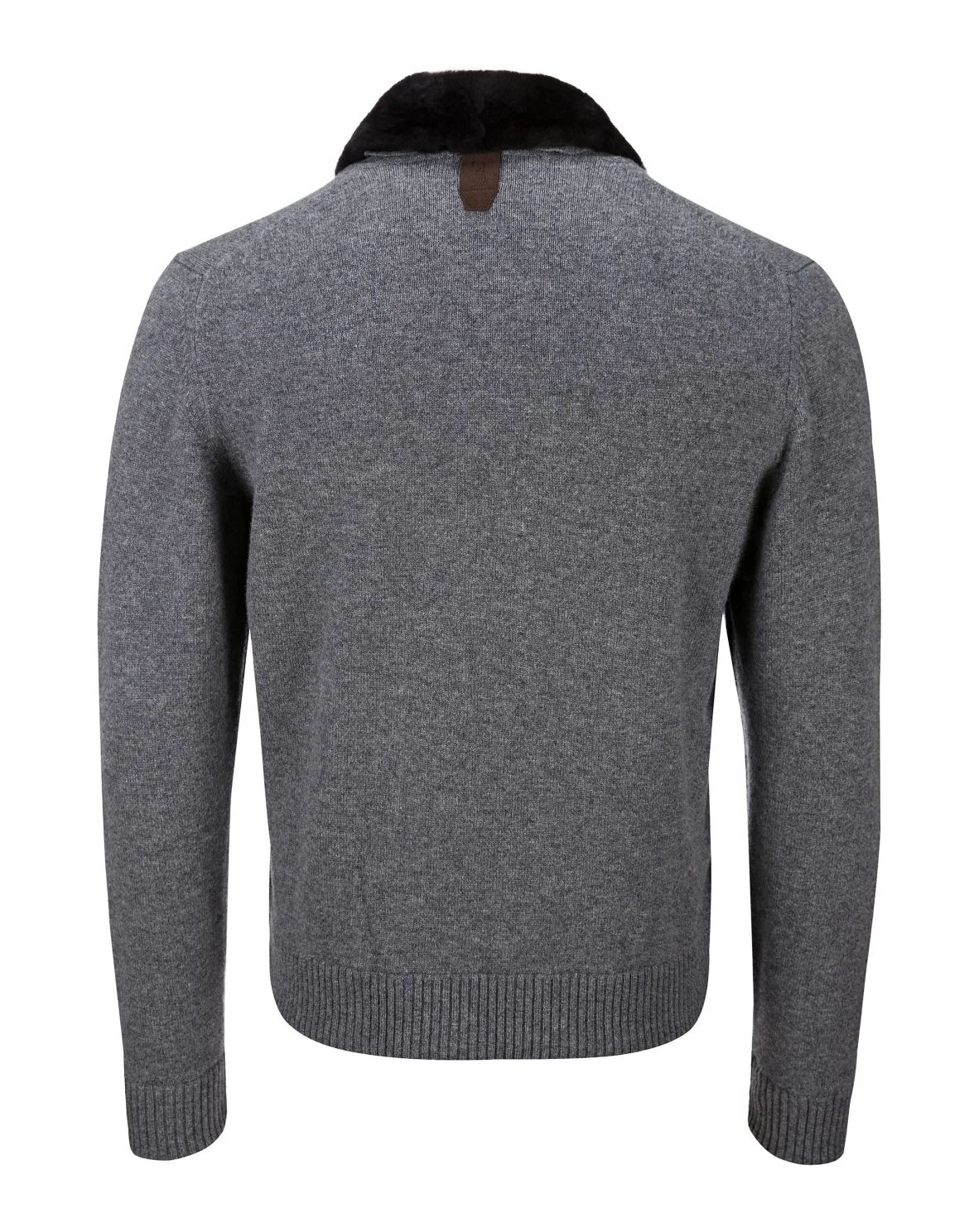Pullover full zip Crest, цвет: Серый