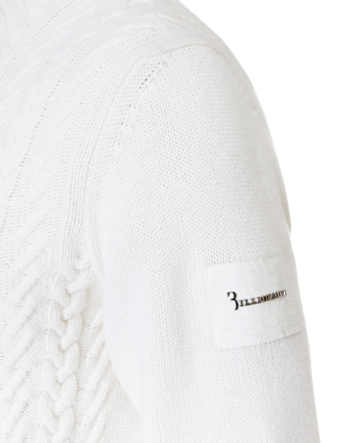 Pullover full zip Statement, цвет: Белый