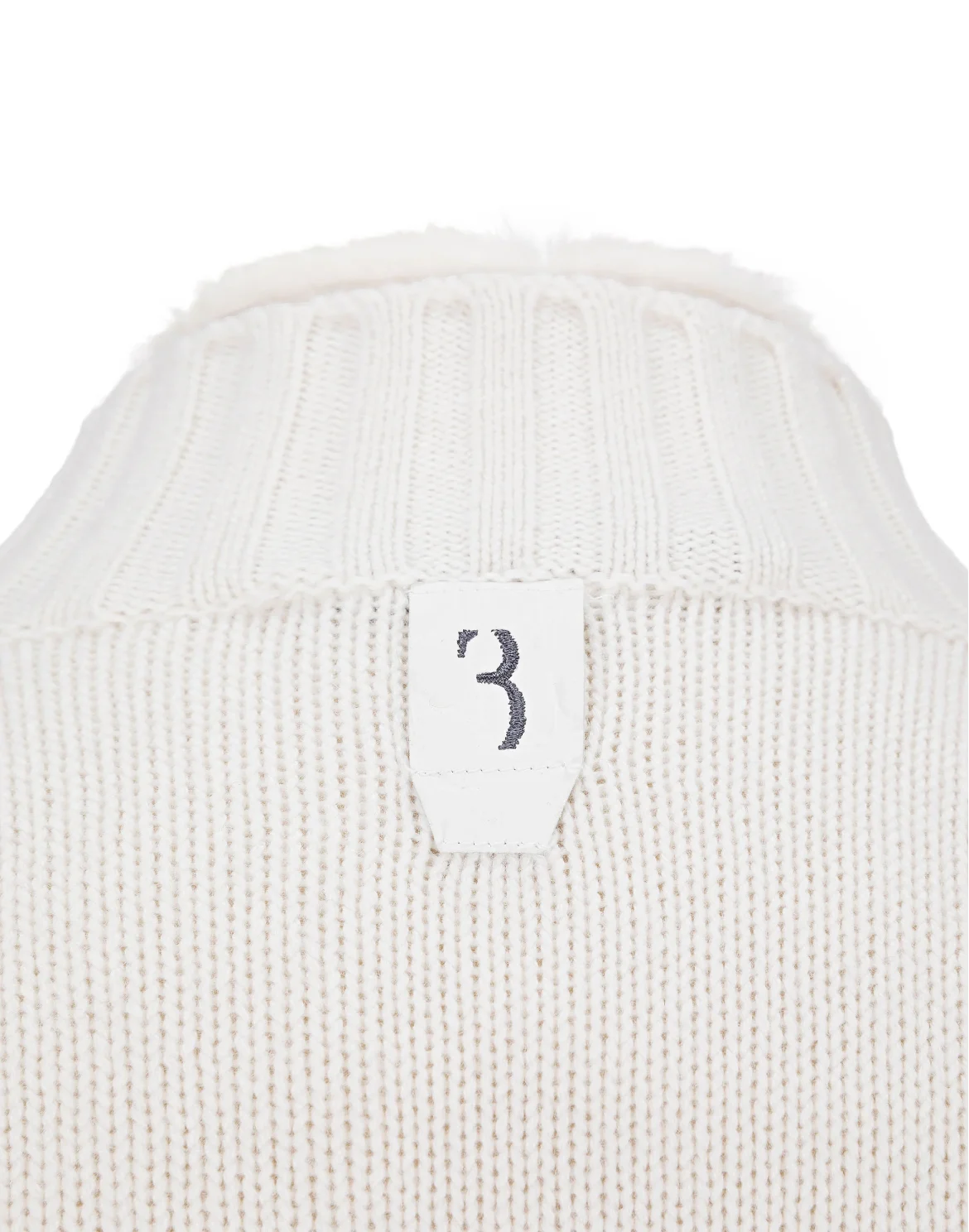 Pullover full zip Statement, цвет: Белый