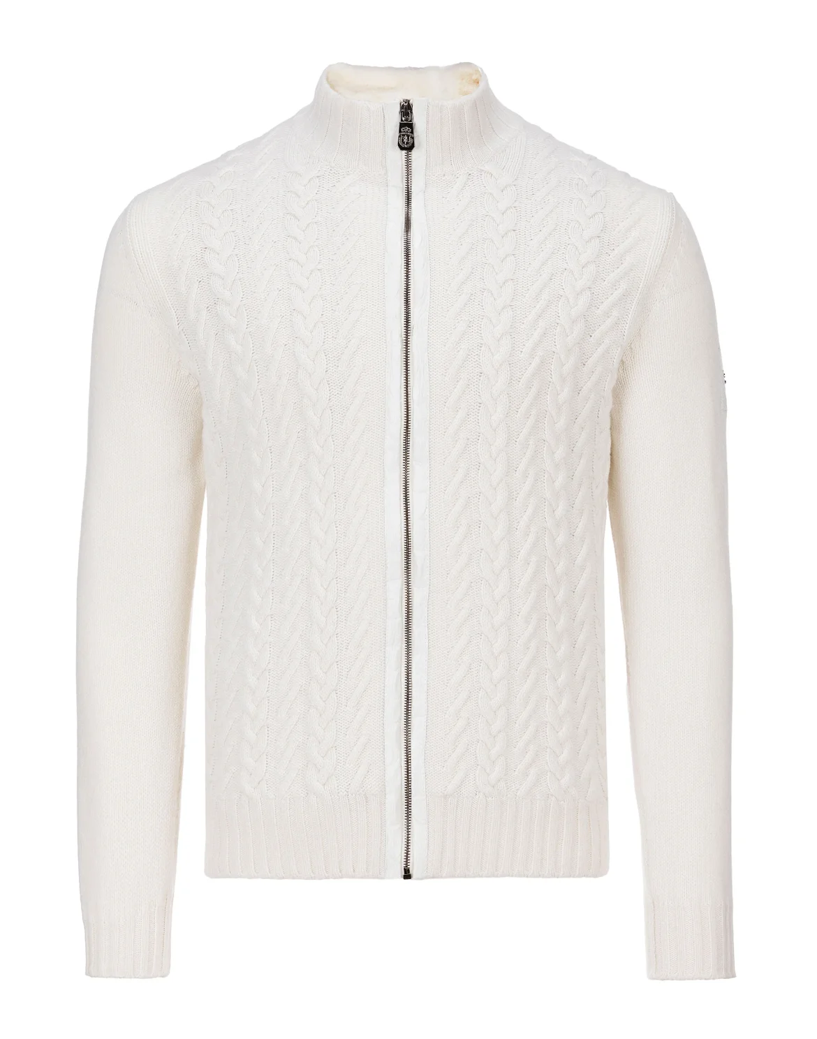 Pullover full zip Statement, цвет: Белый