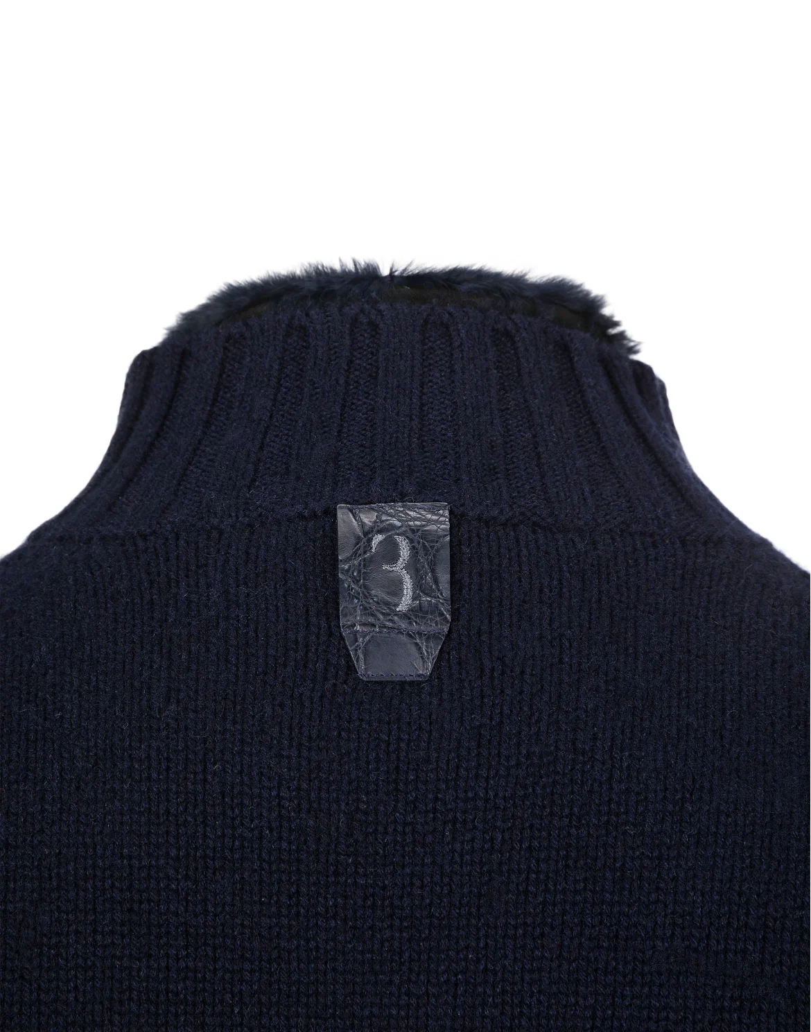 Pullover full zip Statement, цвет: Синий