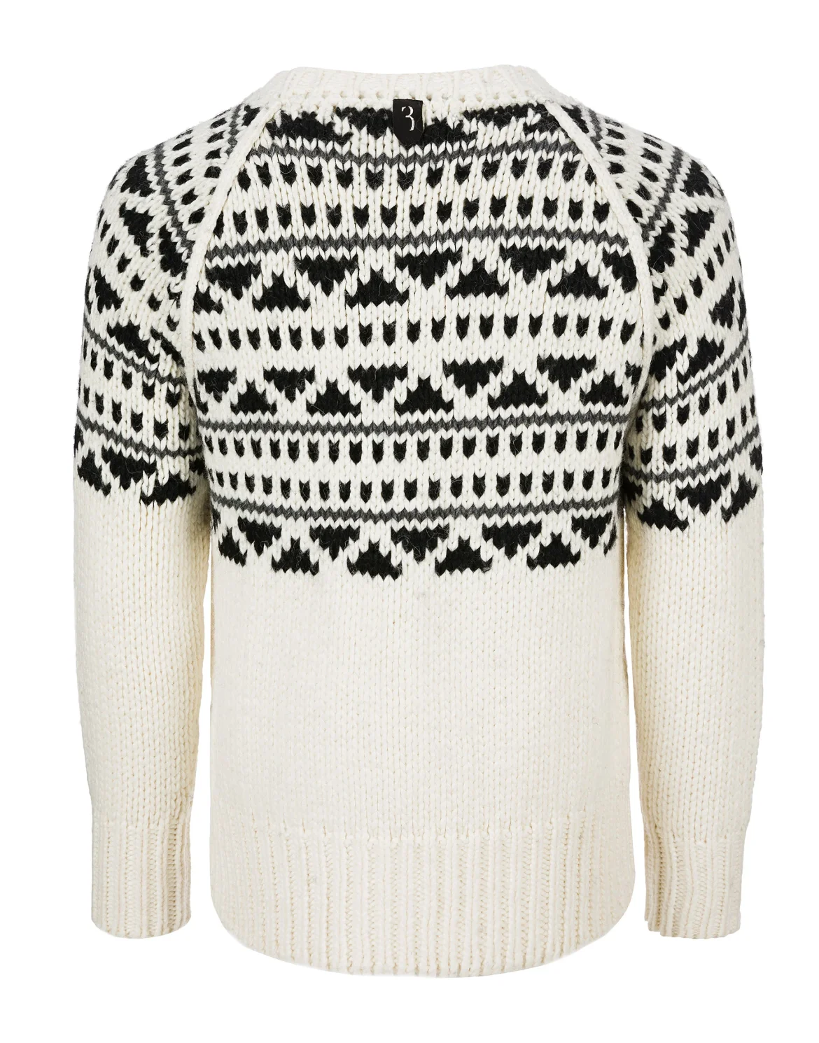 Pullover Round Neck LS Winter Club, цвет: Белый