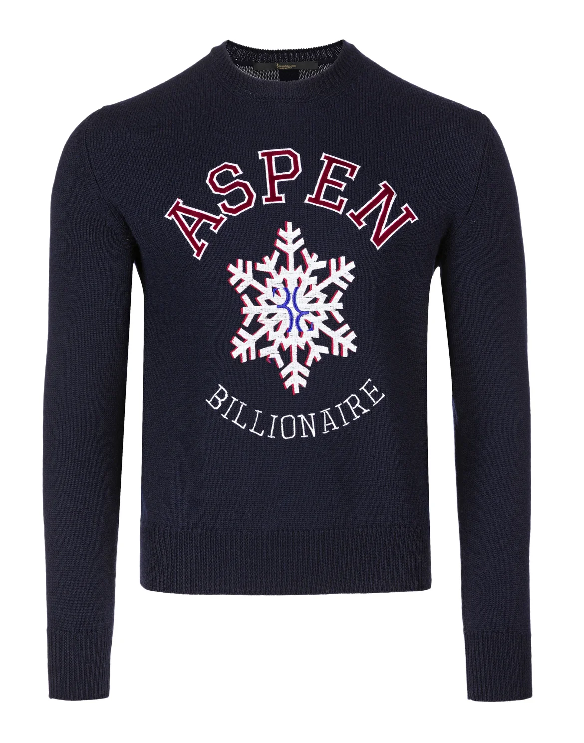 Pullover Round Neck LS Winter Club, цвет: Синий