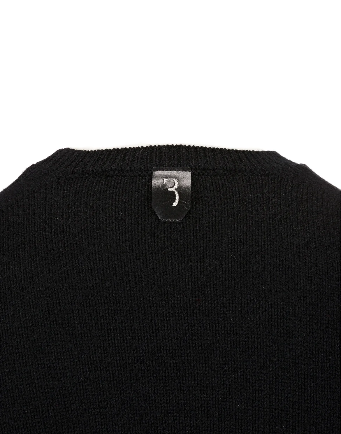 Pullover Round Neck LS Winter Club, цвет: Черный