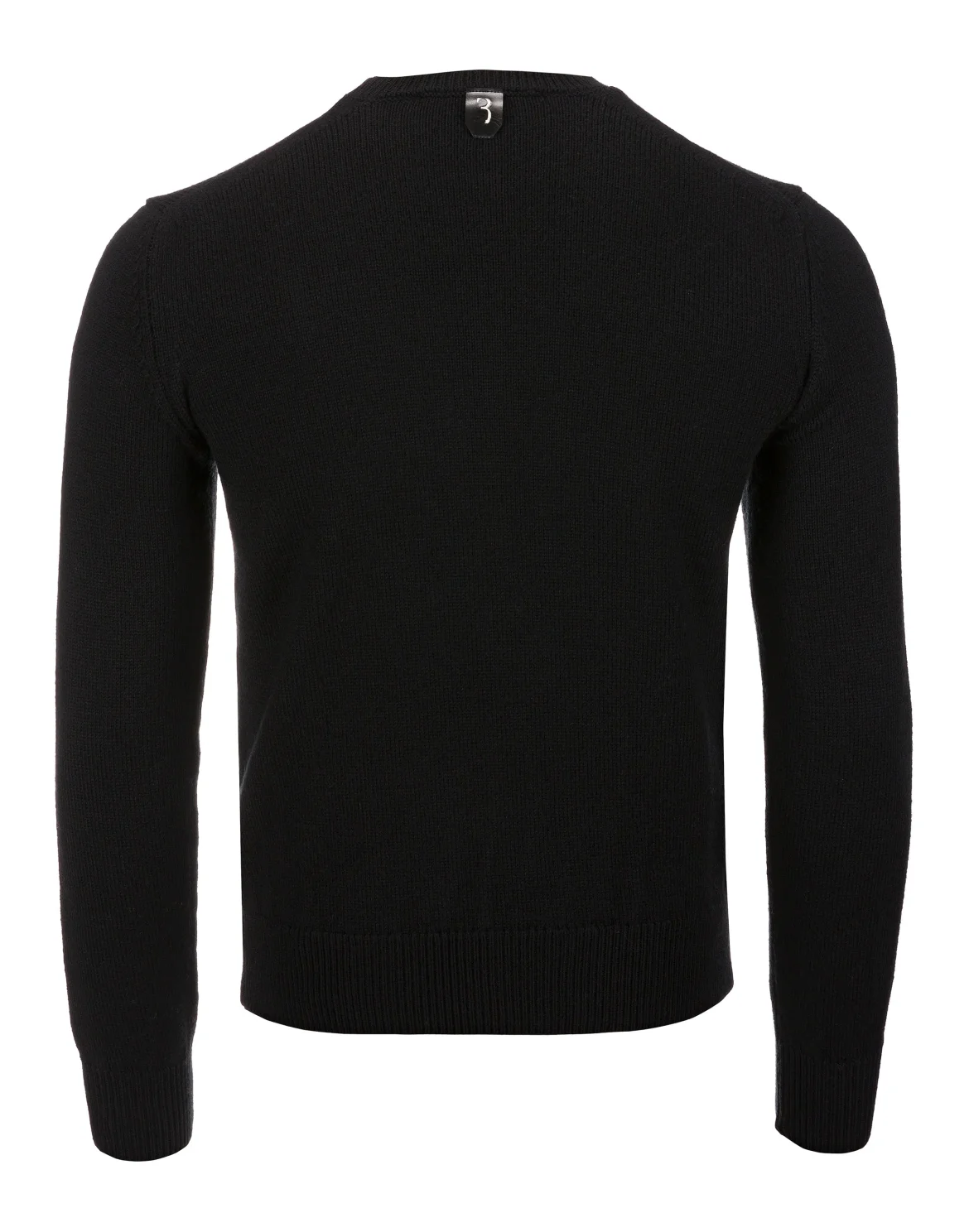 Pullover Round Neck LS Winter Club, цвет: Черный