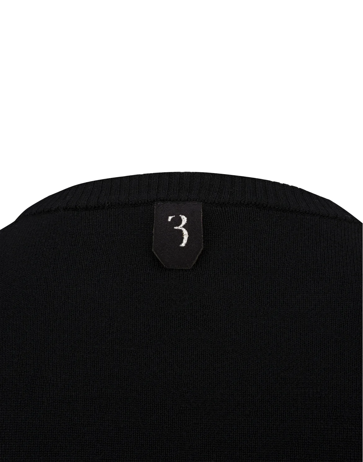 Pullover Round Neck LS Giglio, цвет: Черный