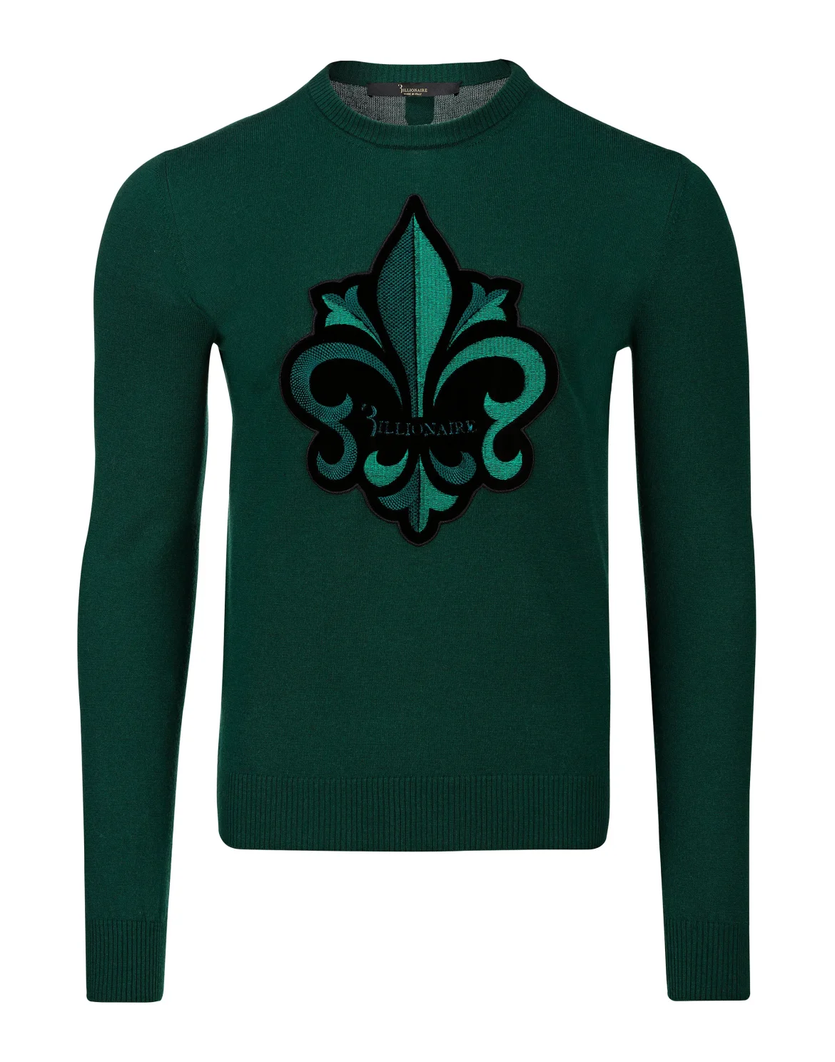 Pullover Round Neck LS Giglio, цвет: Зеленый
