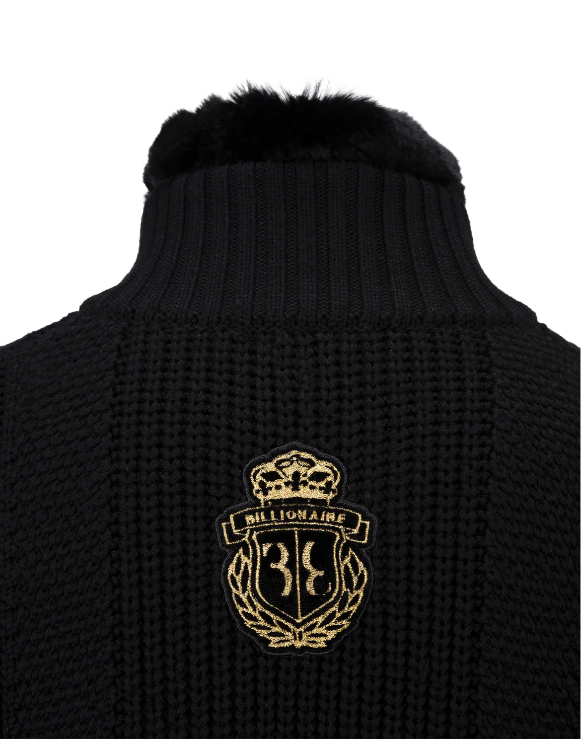 Pullover full zip Crest, цвет: Черный