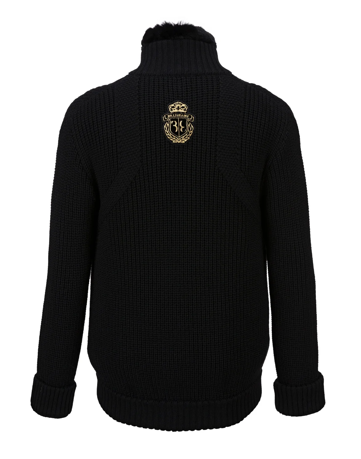 Pullover full zip Crest, цвет: Черный