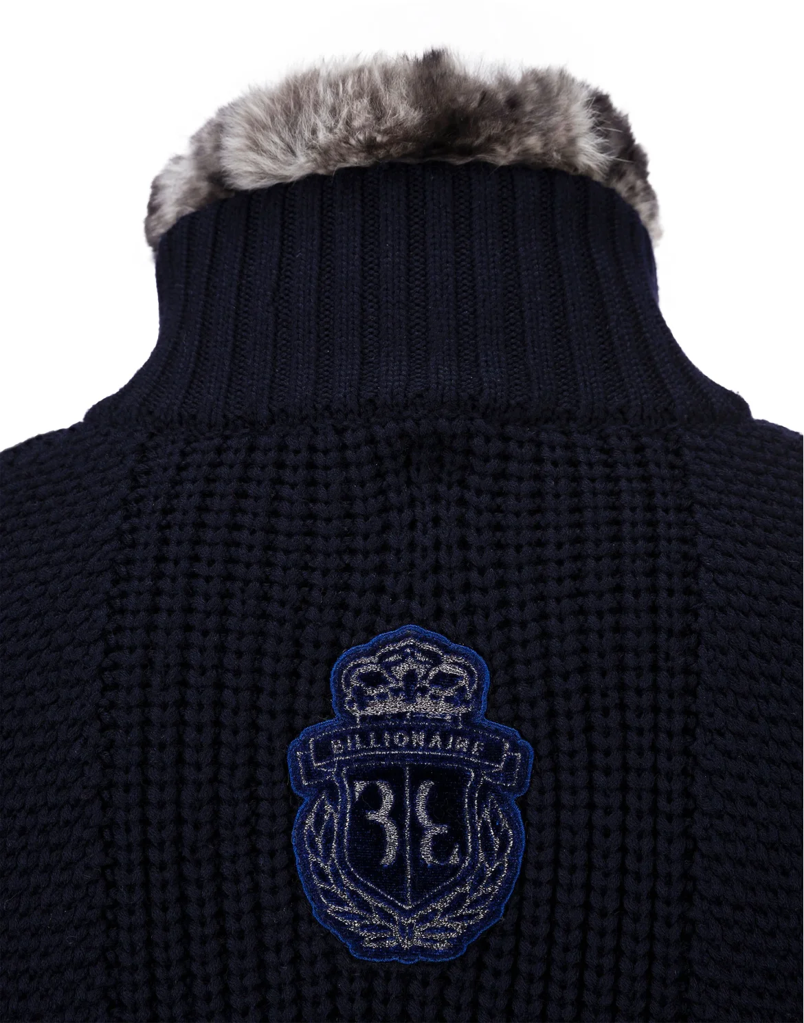 Pullover full zip Crest, цвет: Синий