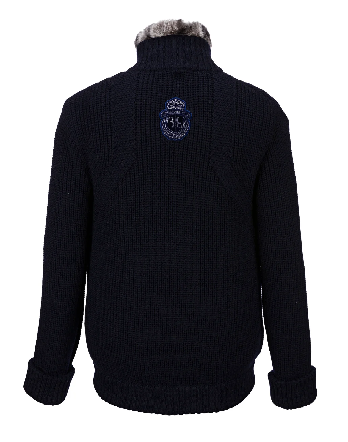 Pullover full zip Crest, цвет: Синий