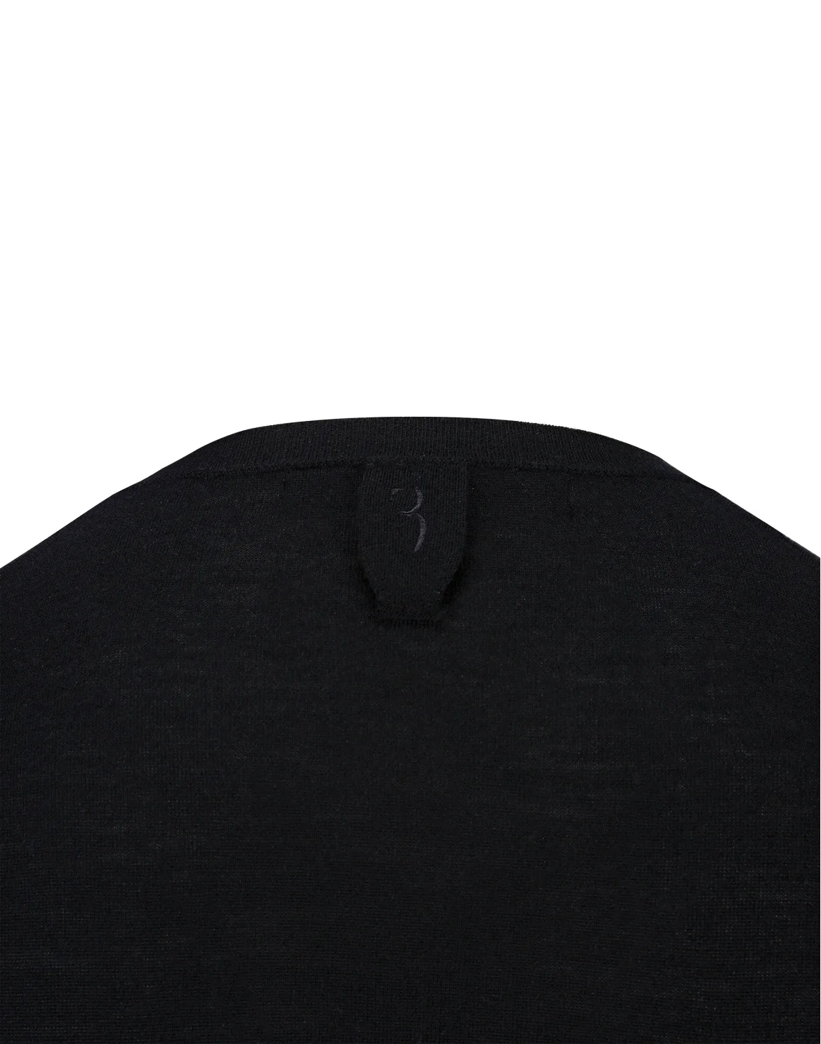 Pullover Round Neck LS Double B, цвет: Черный