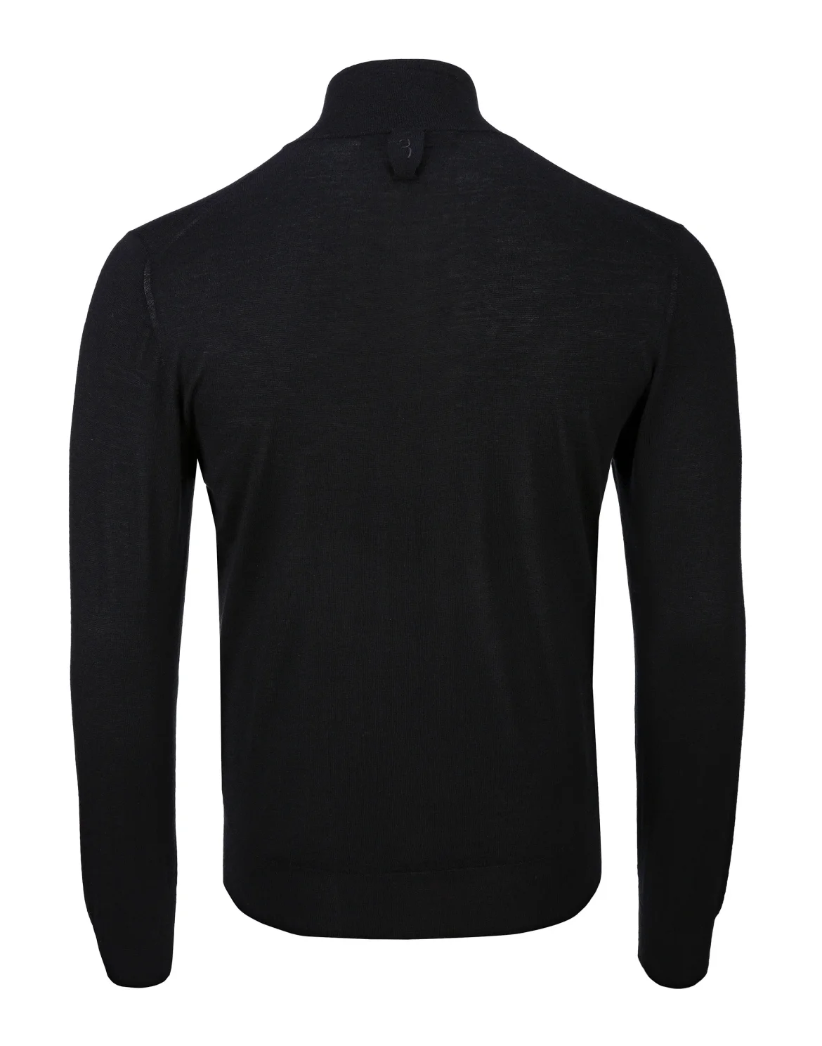 Pullover zip mock Double B, цвет: Черный