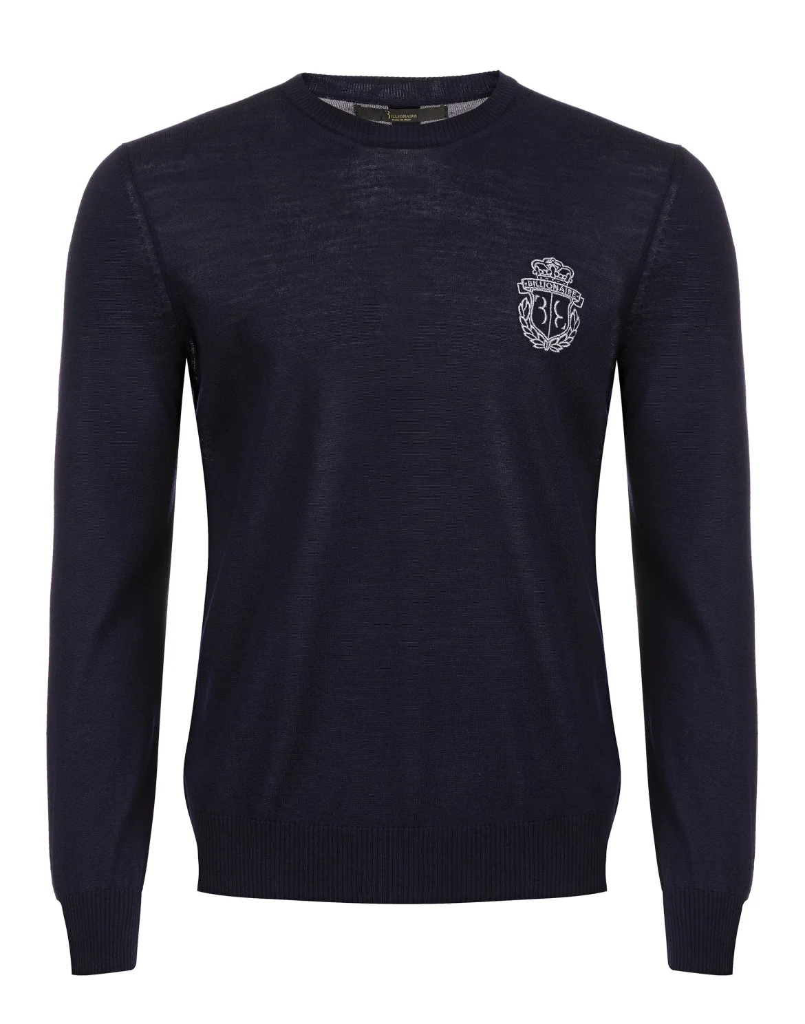 Pullover Round Neck LS Crest, цвет: Синий