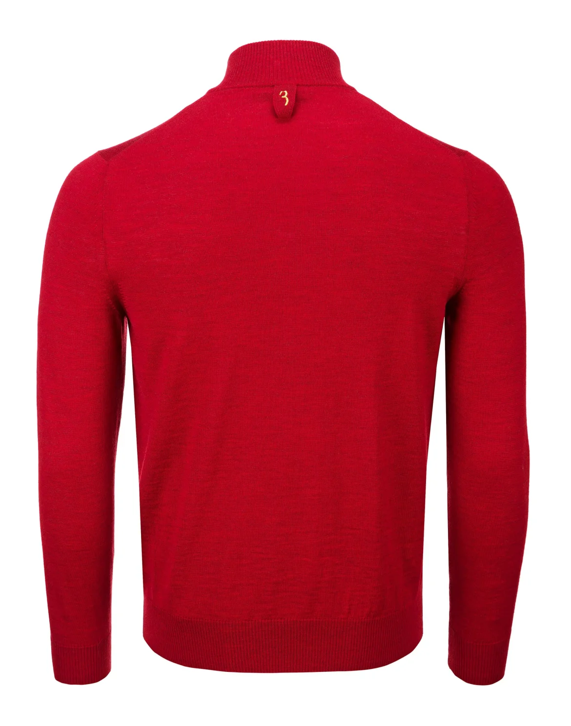 Pullover zip mock Crest, цвет: Красный