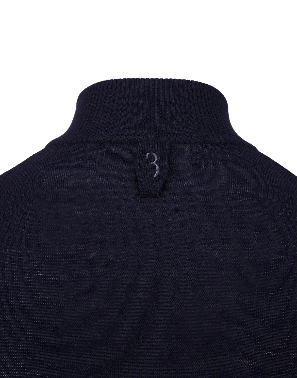Pullover zip mock Crest, цвет: Синий