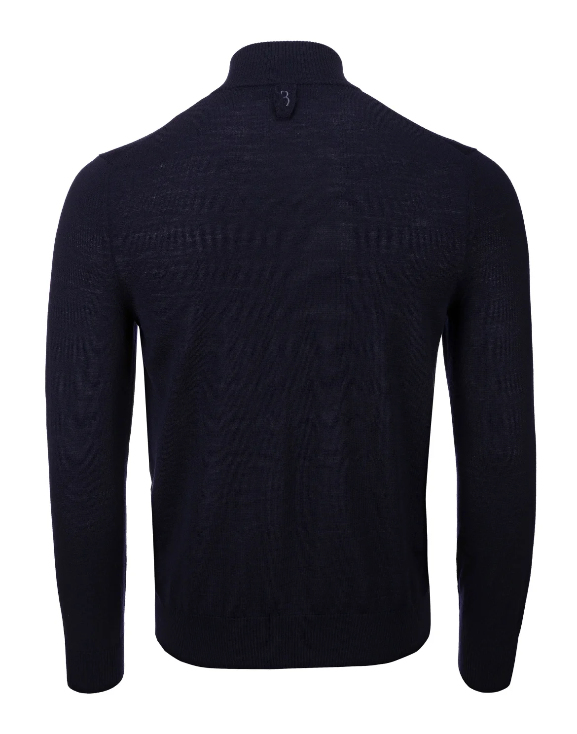 Pullover zip mock Crest, цвет: Синий