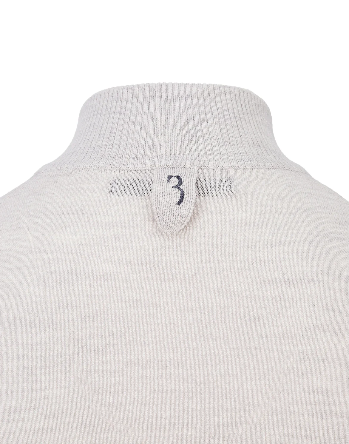 Pullover zip mock Crest, цвет: Серый