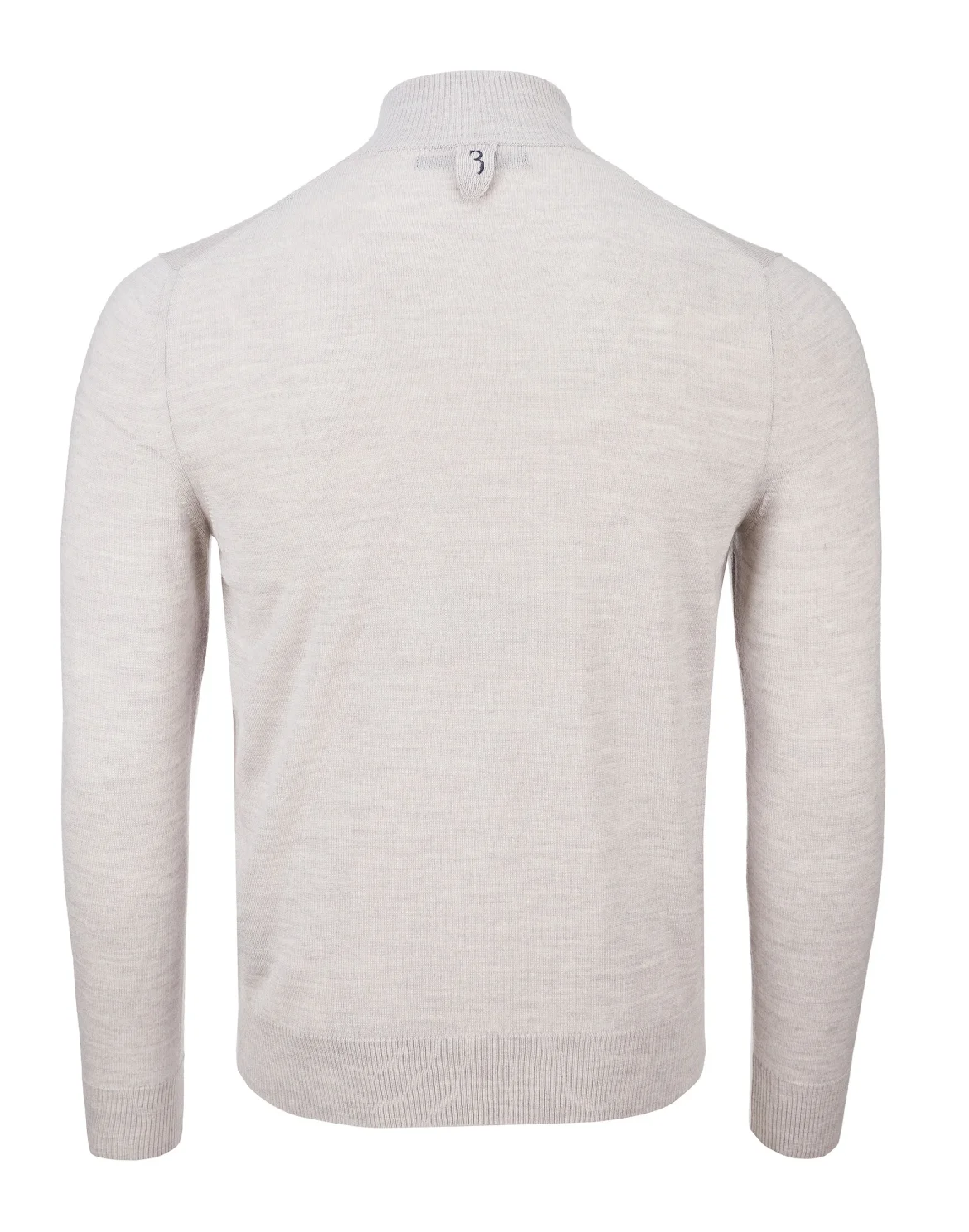 Pullover zip mock Crest, цвет: Серый
