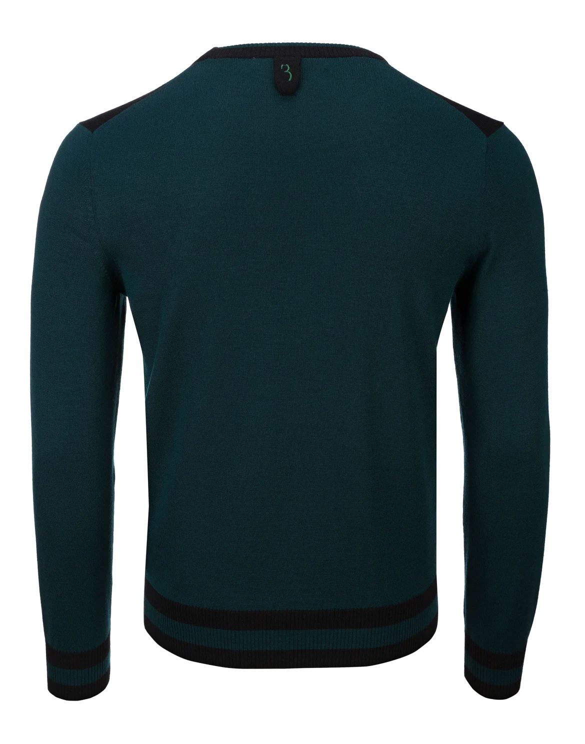 Pullover Round Neck LS Giglio, цвет: Черный