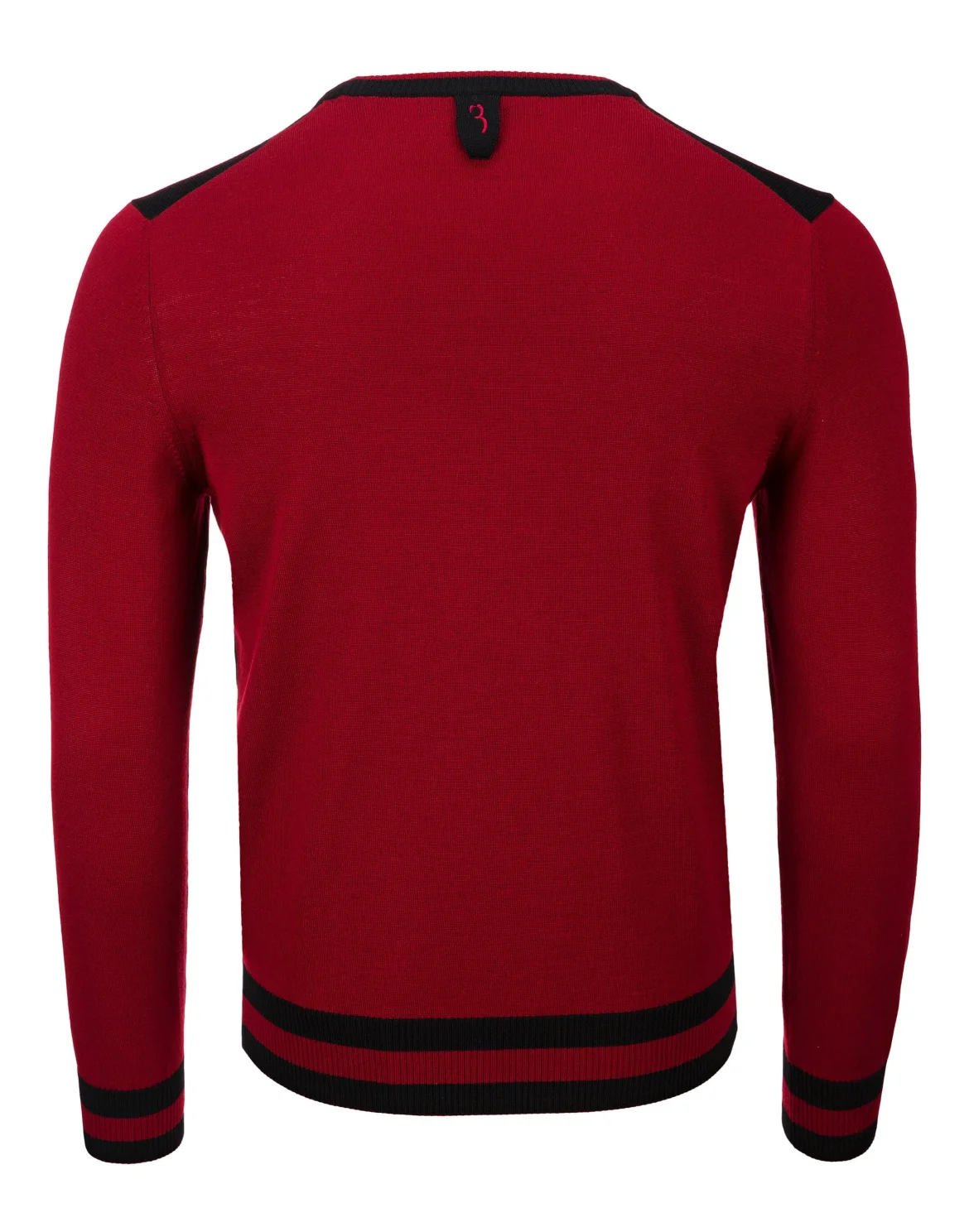 Pullover V-Neck LS Giglio, цвет: Черный