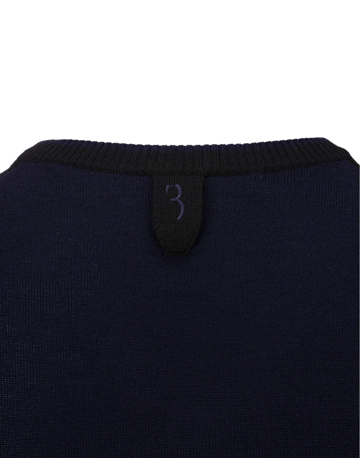 Pullover V-Neck LS Giglio, цвет: Черный