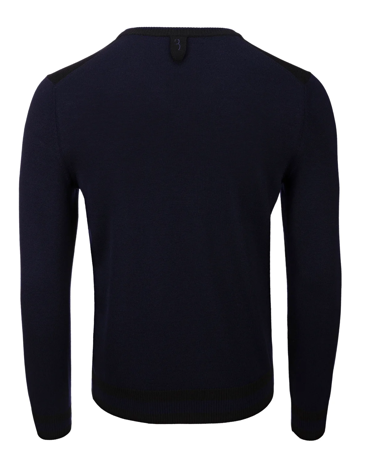 Pullover V-Neck LS Giglio, цвет: Черный