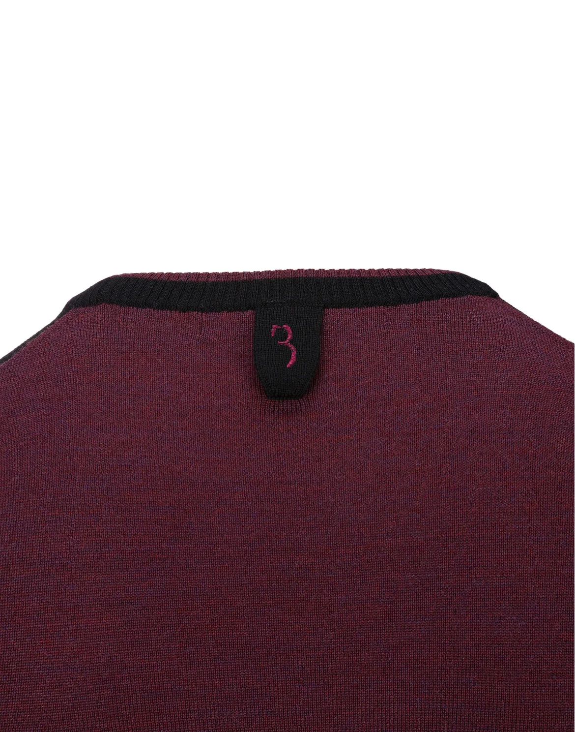 Pullover V-Neck LS Giglio, цвет: Черный