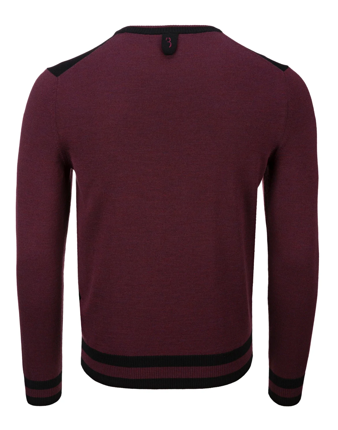 Pullover V-Neck LS Giglio, цвет: Черный