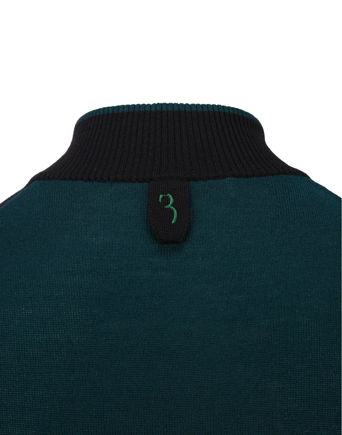 Pullover zip mock Giglio, цвет: Черный