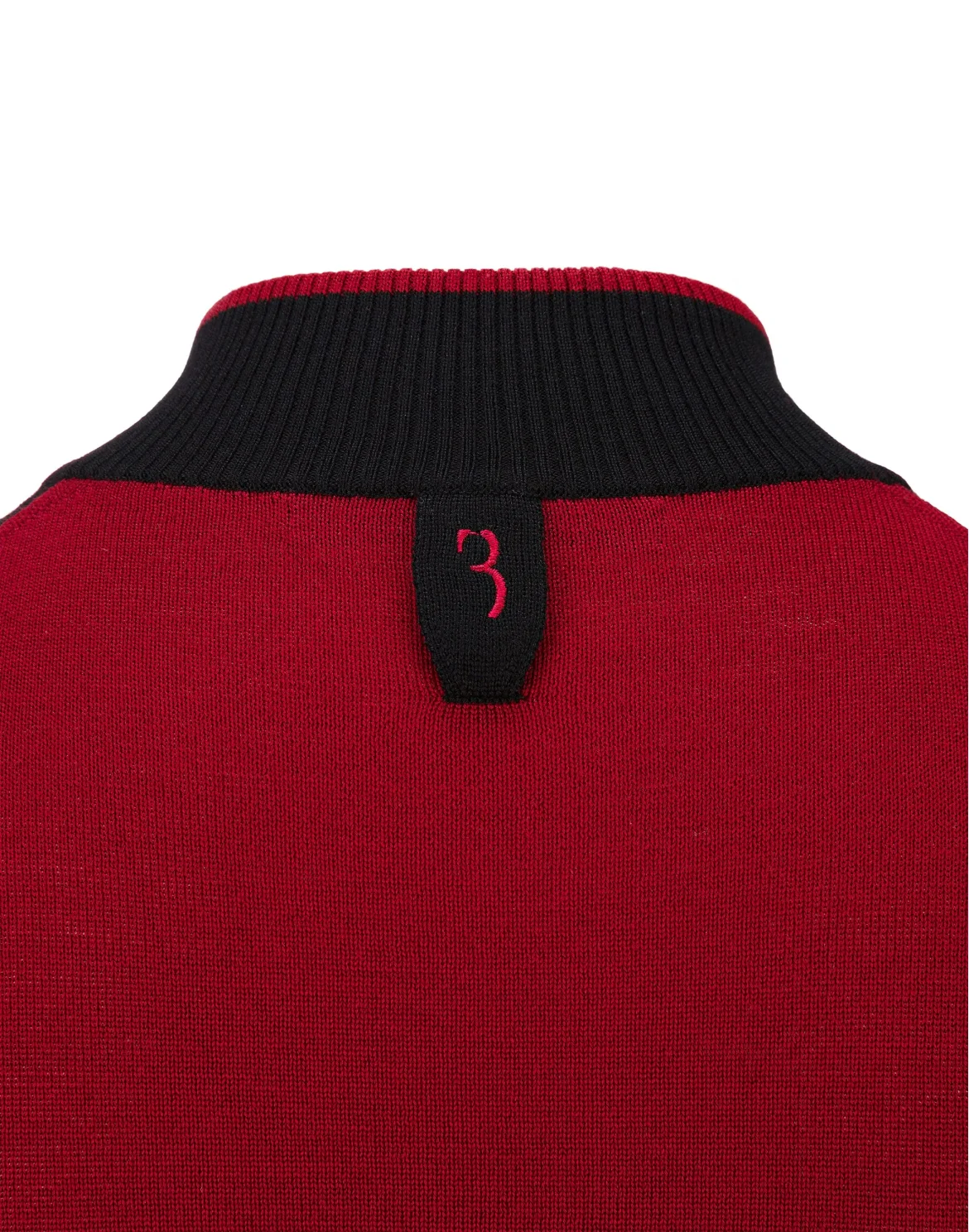 Pullover zip mock Giglio, цвет: Черный