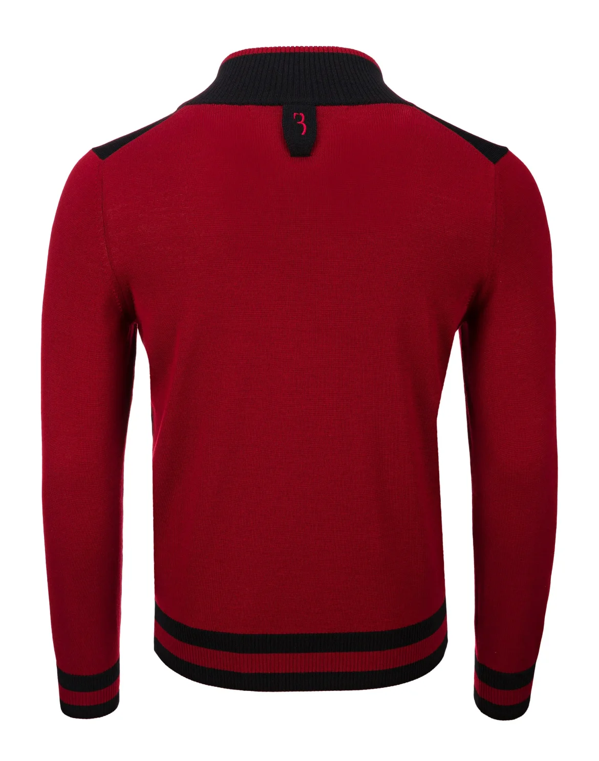 Pullover zip mock Giglio, цвет: Черный