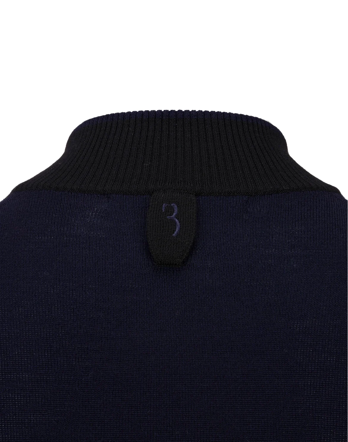 Pullover zip mock Giglio, цвет: Черный