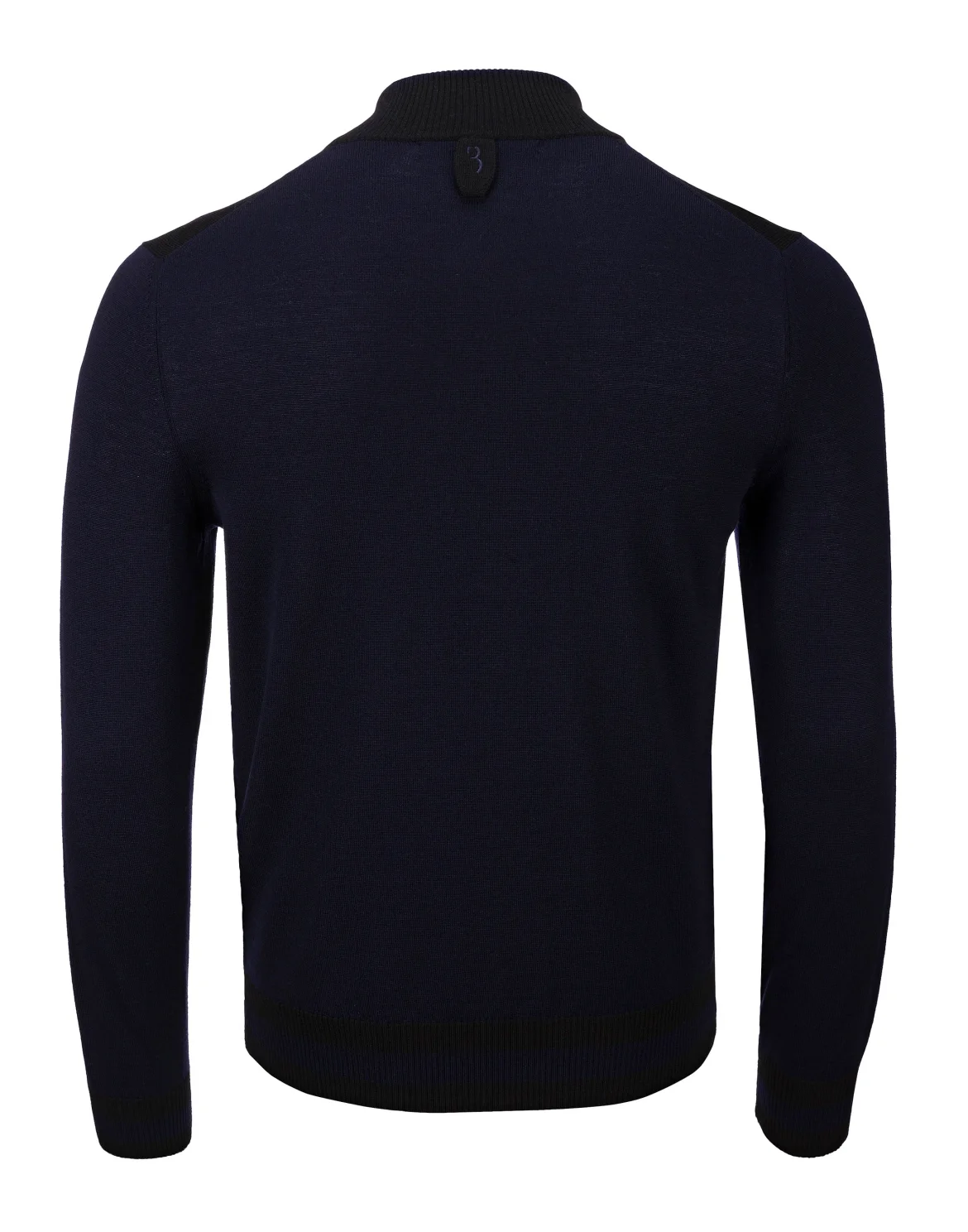 Pullover zip mock Giglio, цвет: Черный