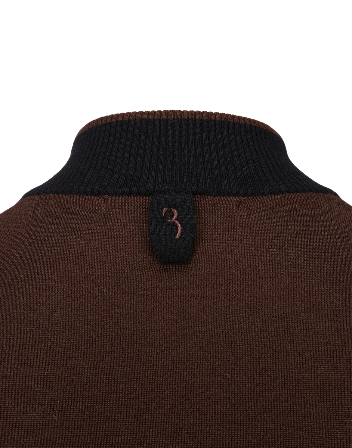 Pullover zip mock Giglio, цвет: Черный