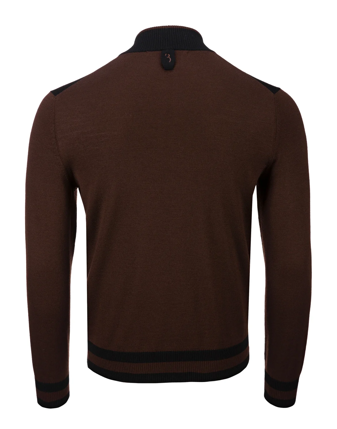 Pullover zip mock Giglio, цвет: Черный