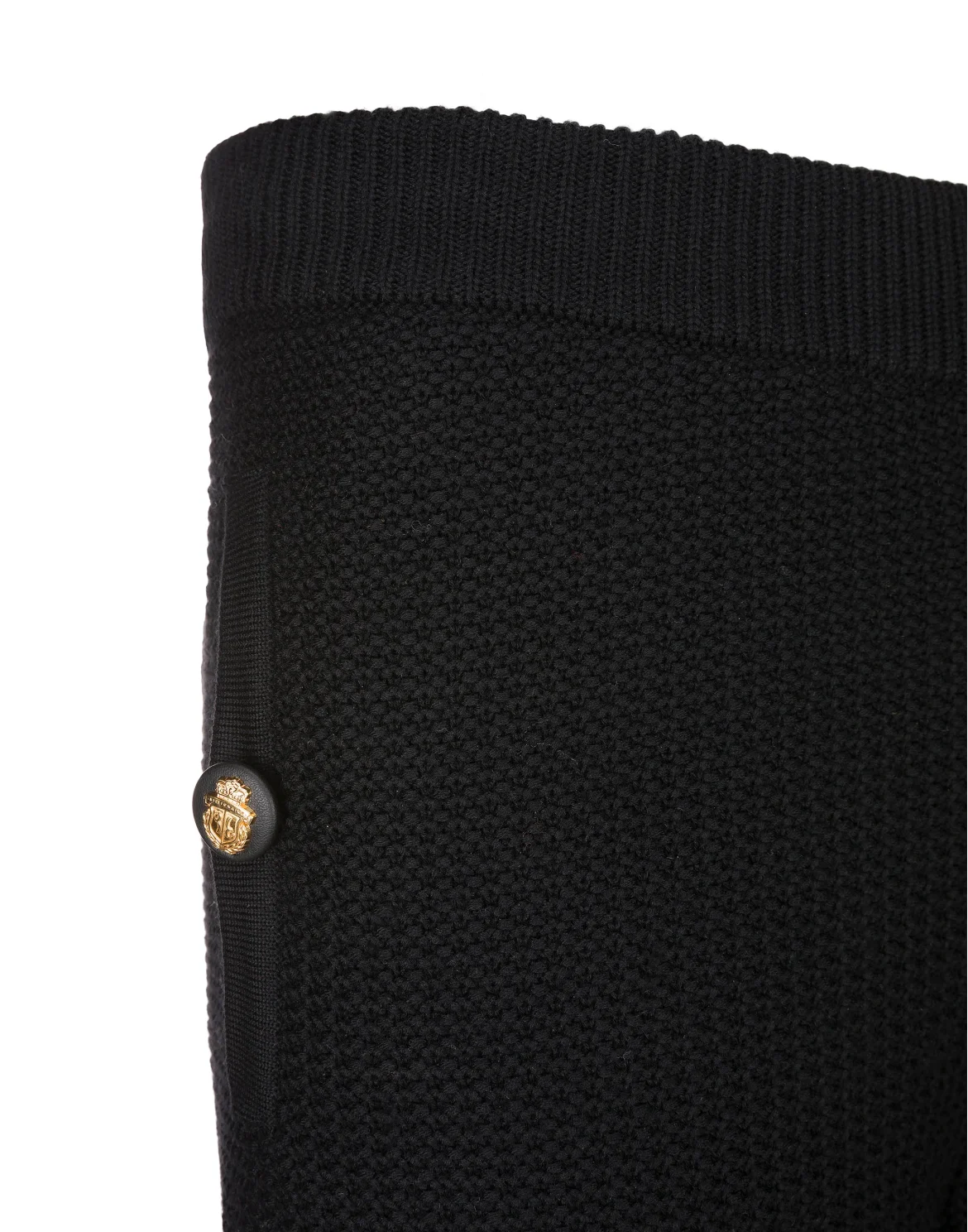 Knit Jogging Trousers Crest, цвет: Черный