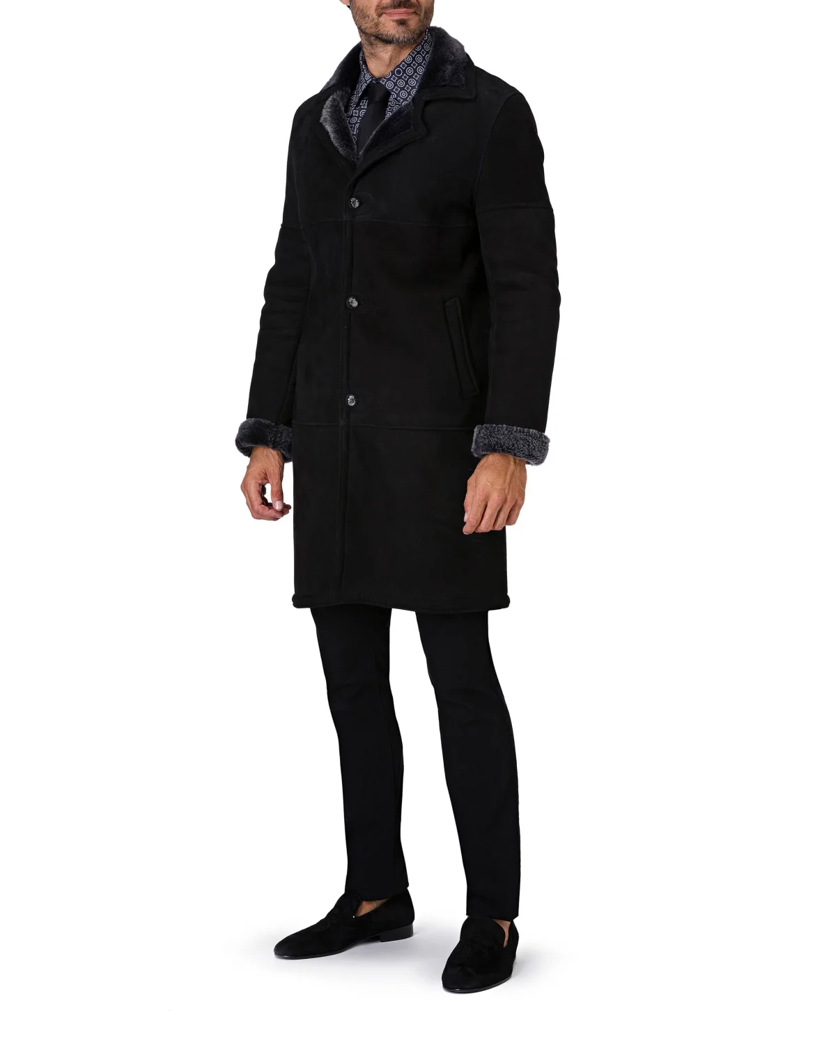 Long Coat Statement, цвет: Черный