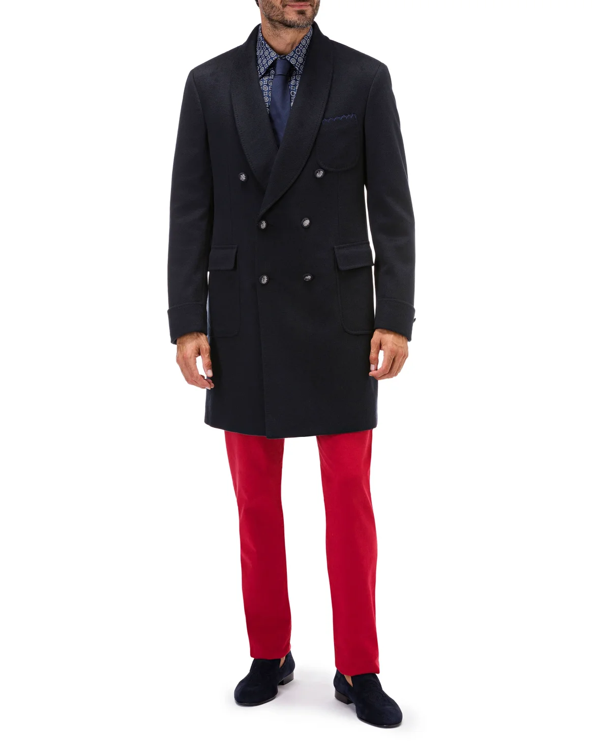 Coat Long Elegant, цвет: Синий